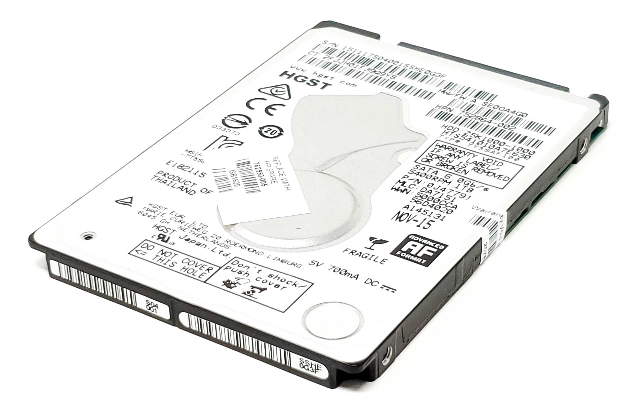 2C5G4 - 1TB 7200RPM SATA 7mm 2.5