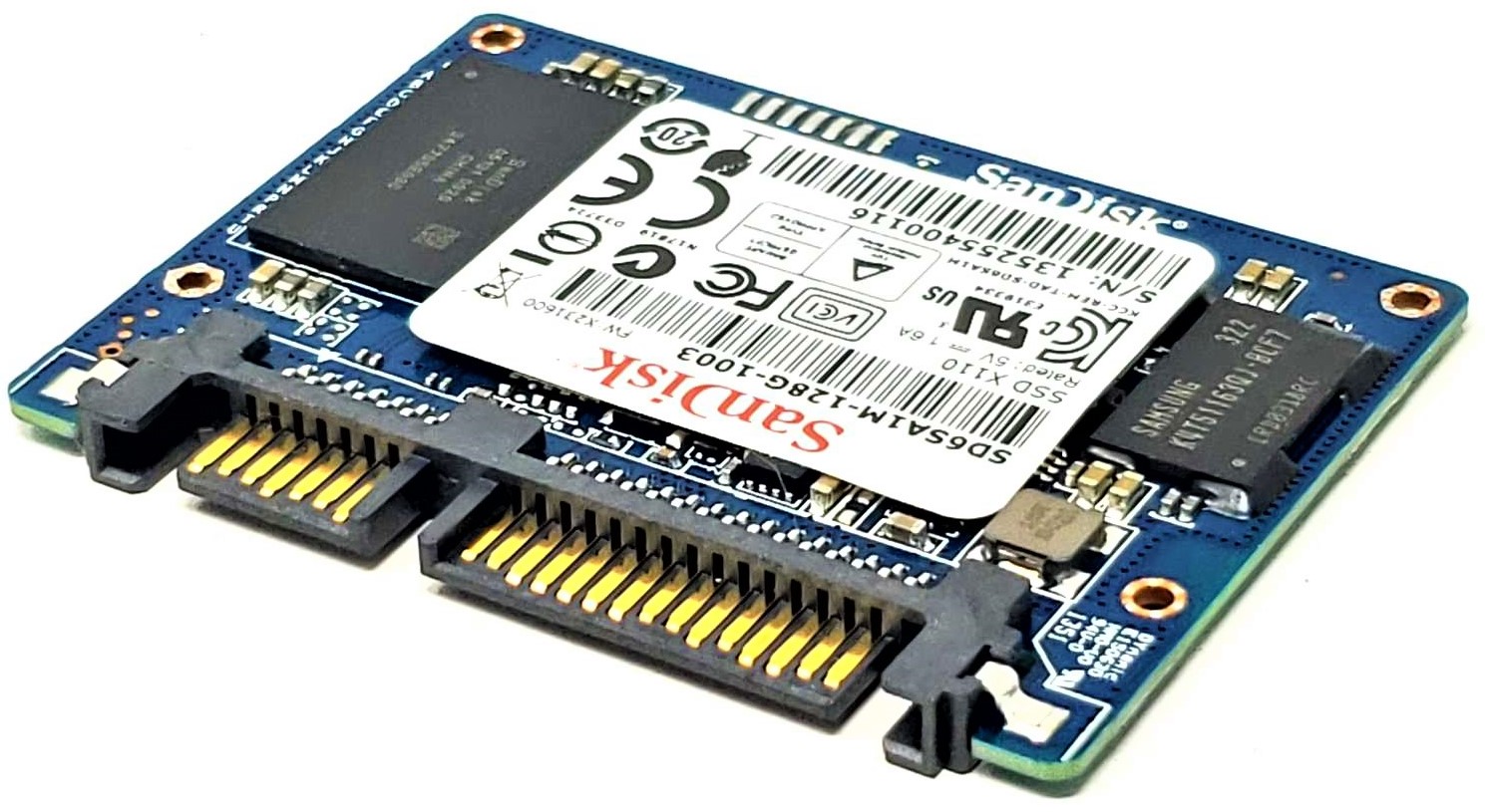 Netlist 0668-93A-128G1 - 128GB MLC Half Slim SATA Solid State SSD