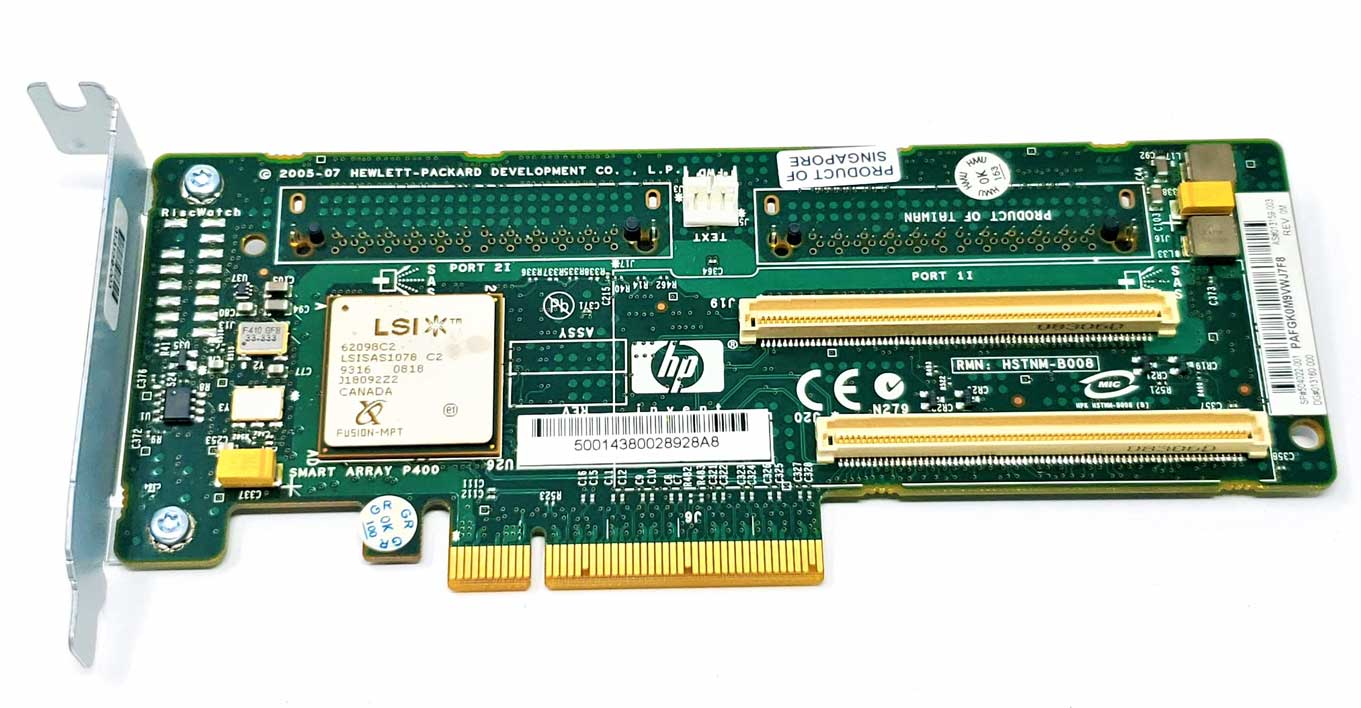 HP 405162-B21 - Smart Array P400 SAS PCI-E RAID Controller Kit
