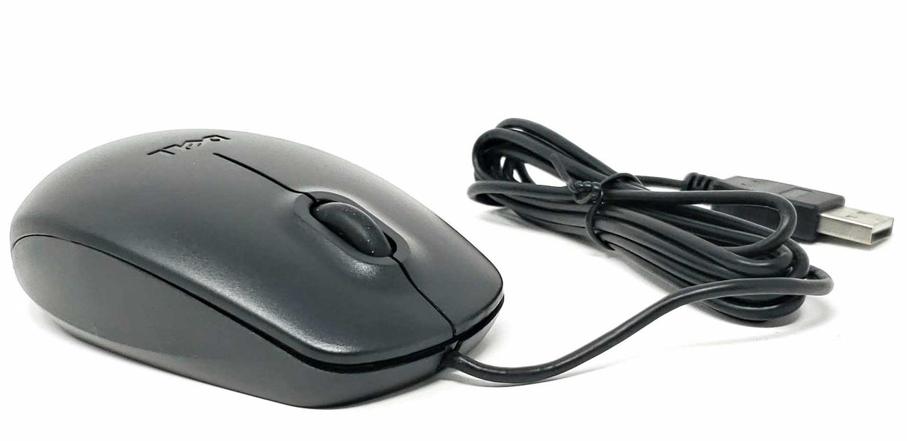 PRDV9 - Black Optical 3-Button Scroll Wheel USB Mouse for Computers