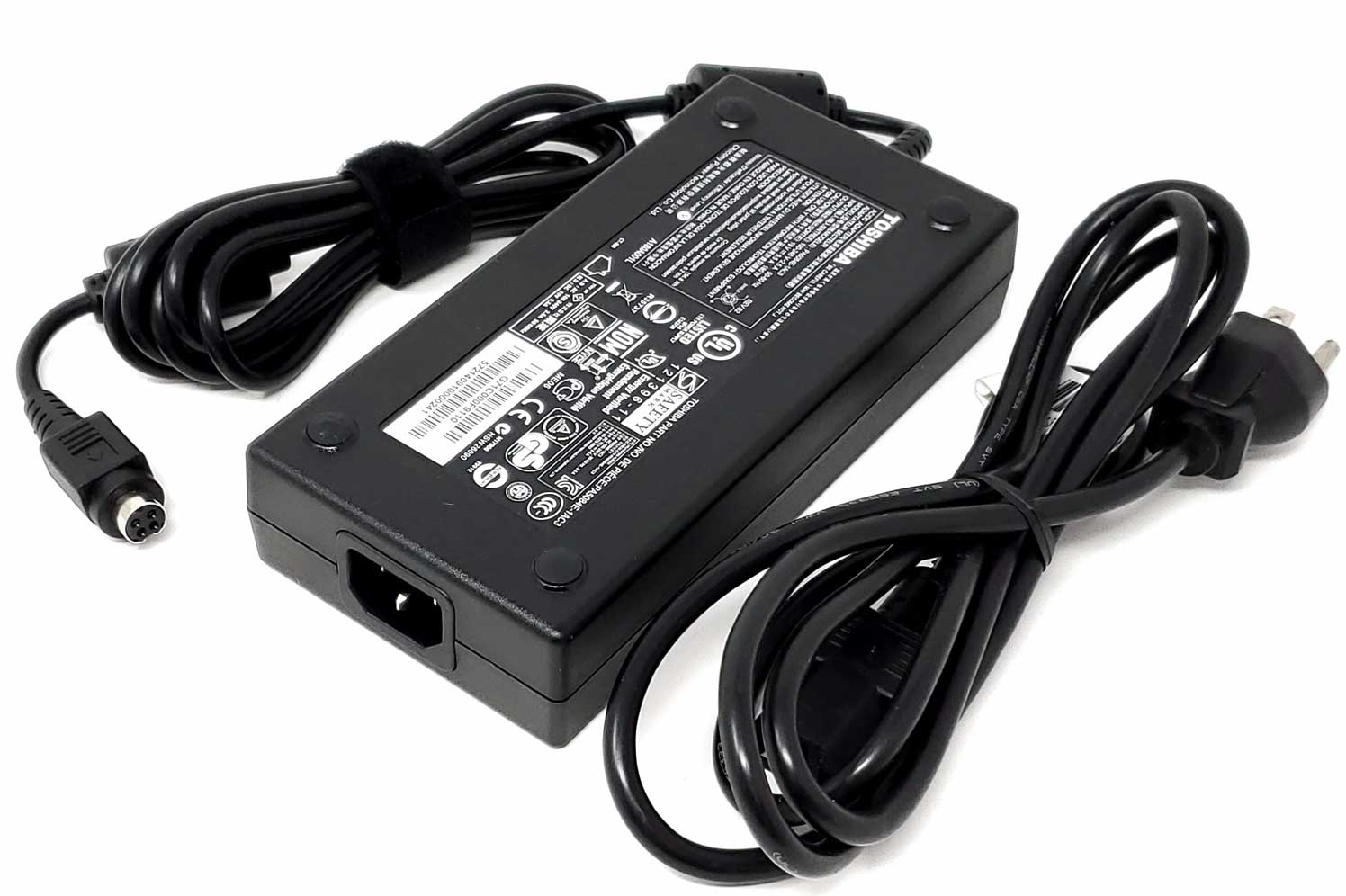 Toshiba PA5084E-1AC3 - 180W 19V 9.5A 4-Pin Female Tip AC Adapter Charger -  CPU Medics