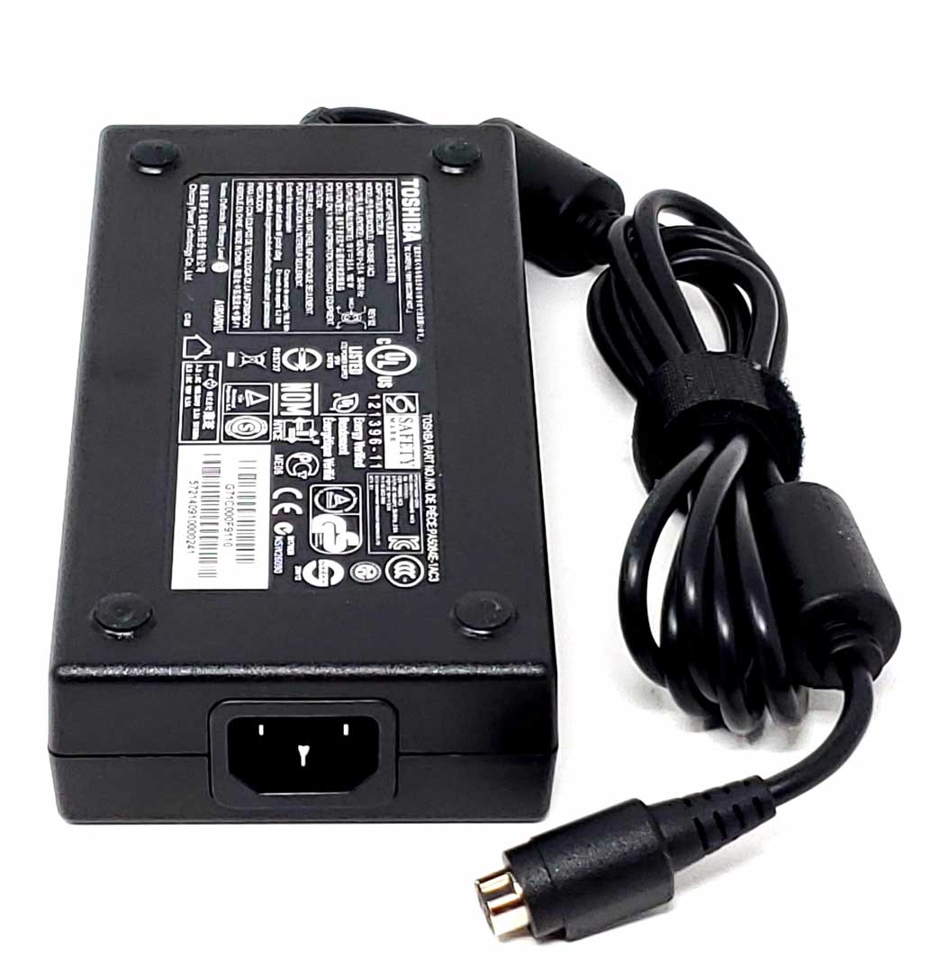 Toshiba PA5084E-1AC3 - 180W 19V 9.5A 4-Pin Female Tip AC Adapter Charger -  CPU Medics