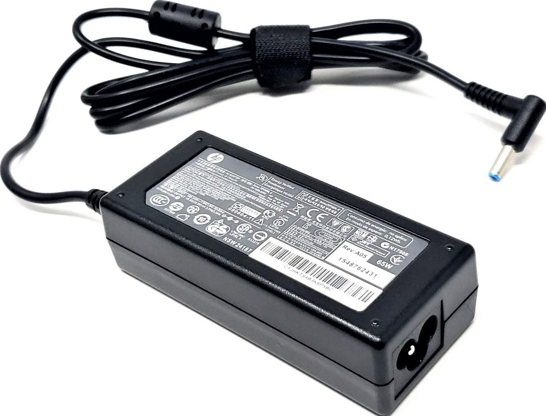 HP PPP019L-S - 65W 19.5V 3.33A 3.0mm Blue Connector AC Adapter - CPU Medics