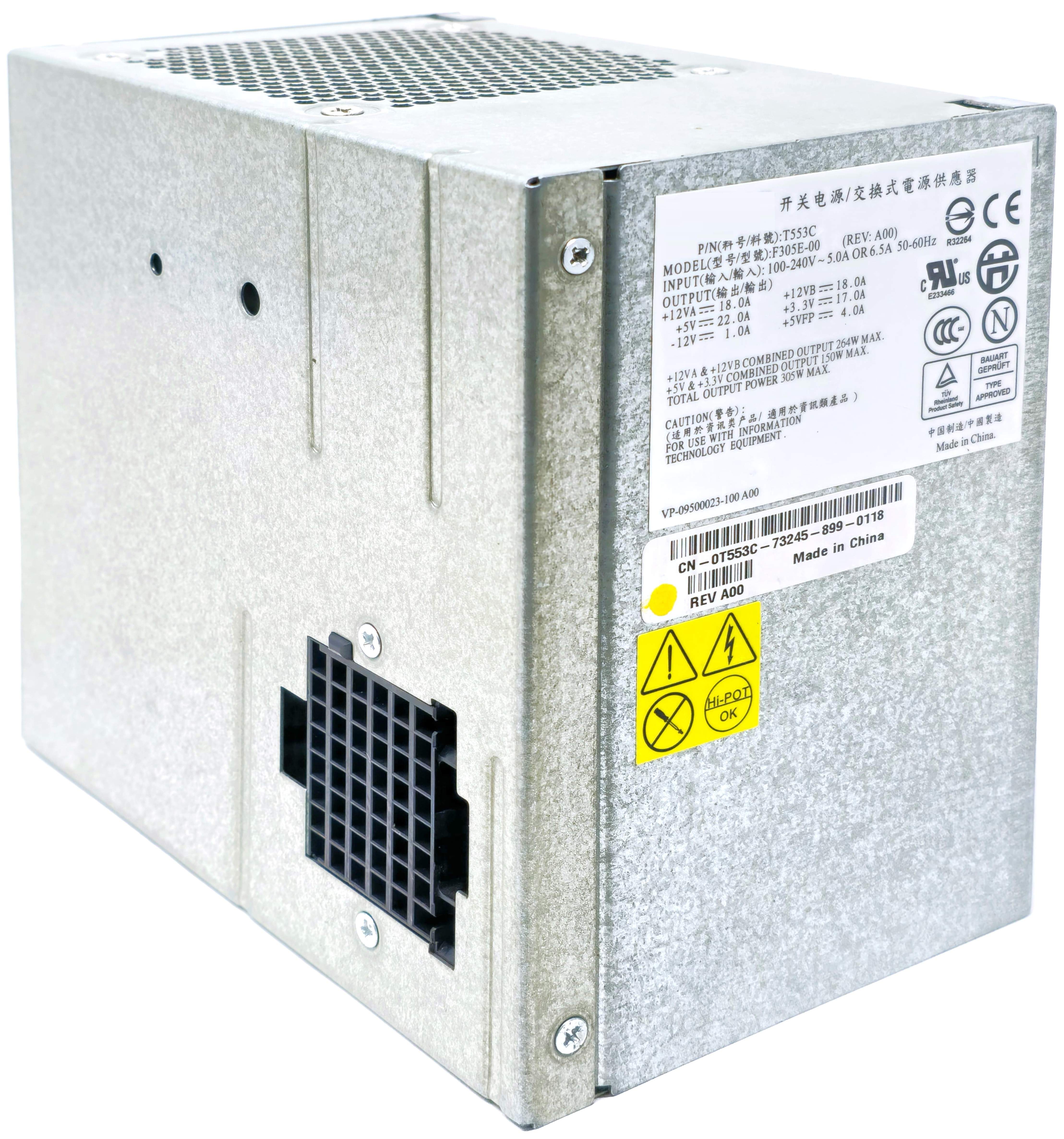 N305E-00 - 305W Power Supply for Optiplex 330 740 745 755 Tower