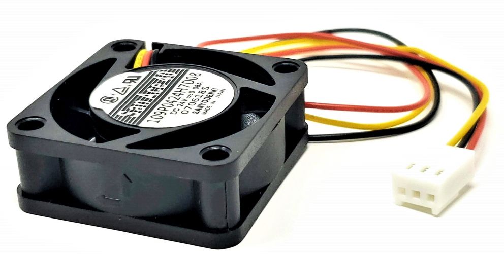 Sanyo 9WF0424H7D04 - 40x15mm 24V 0.08A 3-Pin Female Fan for Fanuc A90L-0001-0441 Sanyo 9WF0424H7D04 - 40x15mm 24V 0.08A 3-Pin Female Fan for Fanuc A90L-0001-0441