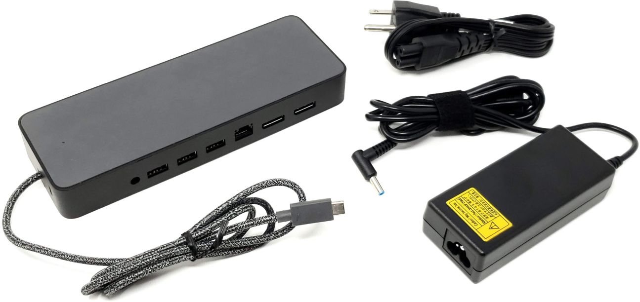 HP 1MK33UT#ABA - USB-C Universal Dock with 90W AC Adapter HP 1MK33UT#ABA - USB-C Universal Dock with 90W AC Adapter