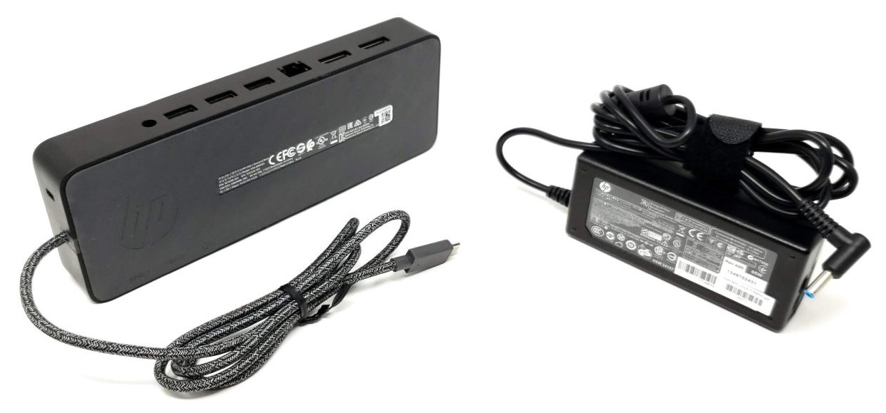 HP 1MK33UT#ABA - USB-C Universal Dock with 90W AC Adapter HP 1MK33UT#ABA - USB-C Universal Dock with 90W AC Adapter