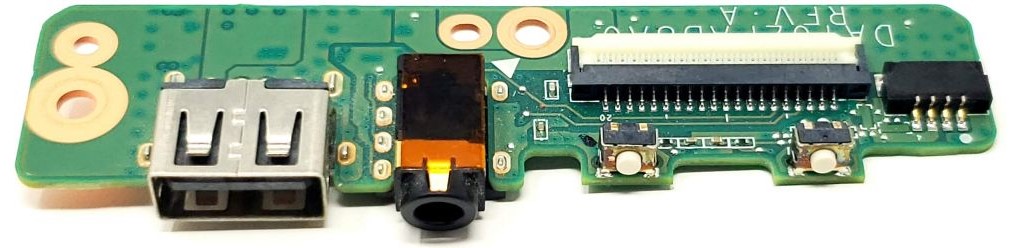 HP DAY62PAB8A0 - Audio Jack USB Button Board for HP ENVY 15-U473CL