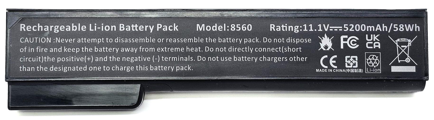 3ICR19/65-2 - CC06 CC06XL 6-Cell Battery for HP EliteBook 8460W 8460P 8560P 8470P Probook 6560b 6460b 6360b
