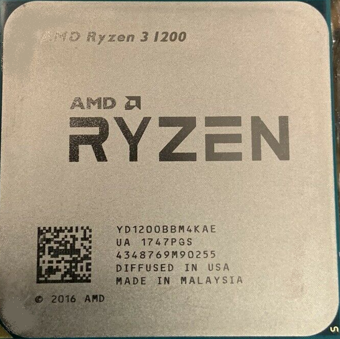 AMD YD1200BBAEBOX - 3.10Ghz AMD Ryzen 3 1200 8MB 65W AM4 4-Core CPU Processor
