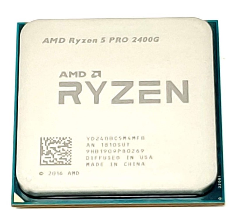 AMD YD2400C5FBBOX - 3.60Ghz AMD Ryzen 5 2400G 4MB 65W AM4 4-Core CPU Processor