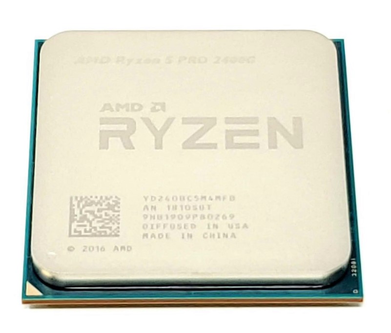 AMD YD2400C5FBMPK - 3.60Ghz AMD Ryzen 5 2400G 4MB 65W AM4 4-Core CPU Processor