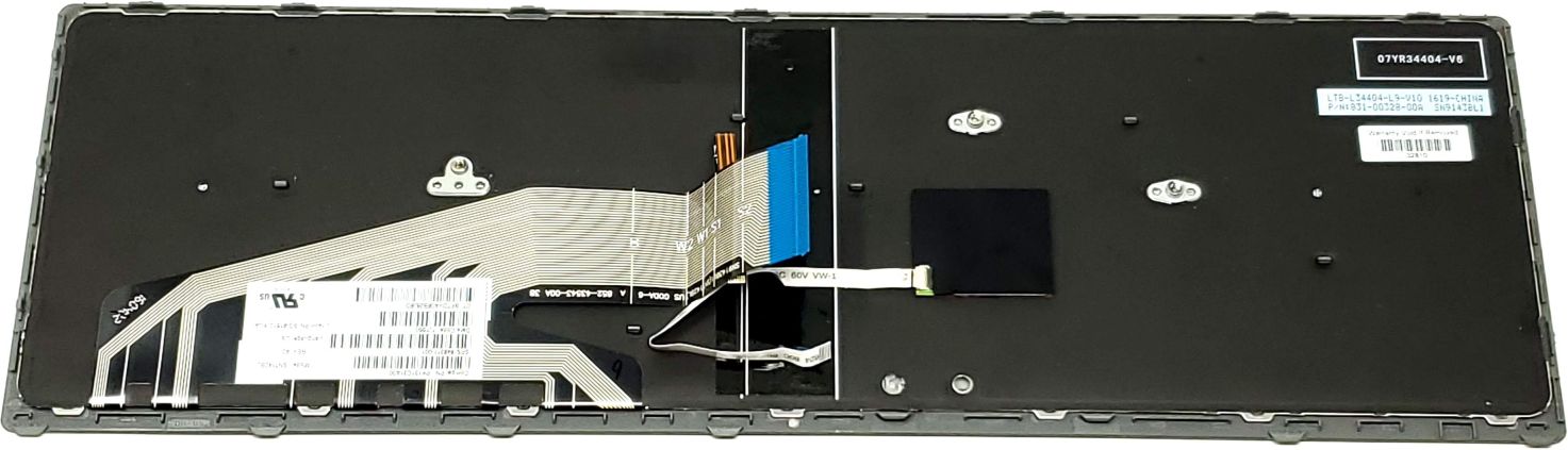 SN20M61625 - Backlit Keyboard with Pointer for HP Zbook 15 G3 17 G3