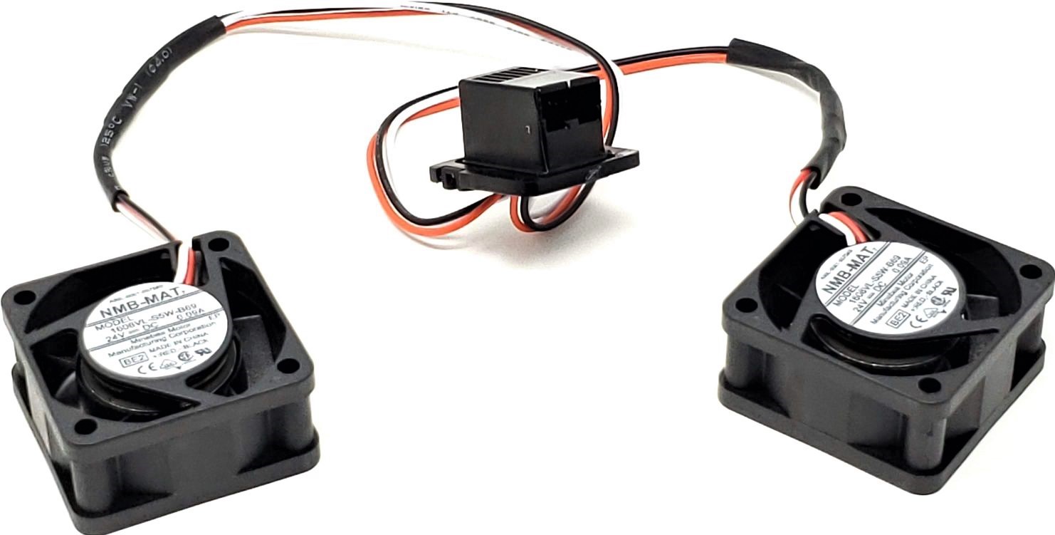 A90L-0001-0575#B - Dual Twin 24VDC 0.09A 40x40x20mm 6-Pin Plug Connector Cooling Fan for Fanuc A90L-0001-0575#B A90L-0001-0575#B - Dual Twin 24VDC 0.09A 40x40x20mm 6-Pin Plug Connector Cooling Fan for Fanuc A90L-0001-0575#B
