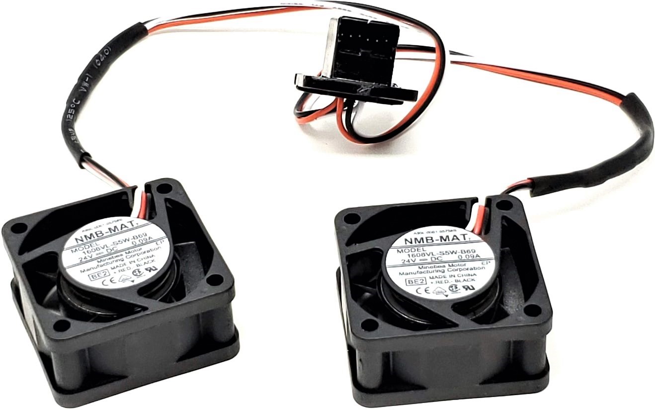 A90L-0001-0575#B - Dual Twin 24VDC 0.09A 40x40x20mm 6-Pin Plug Connector Cooling Fan for Fanuc A90L-0001-0575#B A90L-0001-0575#B - Dual Twin 24VDC 0.09A 40x40x20mm 6-Pin Plug Connector Cooling Fan for Fanuc A90L-0001-0575#B