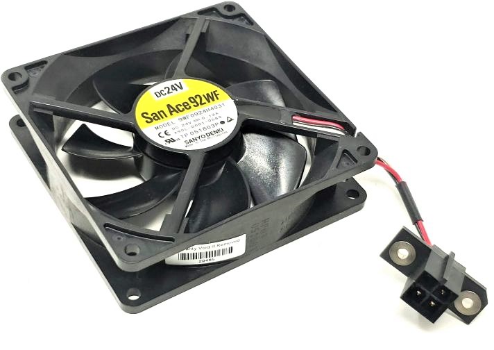 Fanuc A90L-0001-0583 - 90x90x25mm DC24V 0.13A Male Plug Connector Cooling Fan for Fanuc A90L-0001-0583