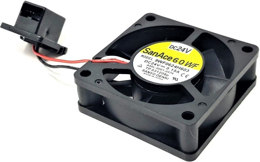 SanAce 60WF 9WF0624H603 - 60x60x20mm DC24V 0.15A 3-Pin Plug Connector Cooling Fan for Fanuc A90L-0001-0576
