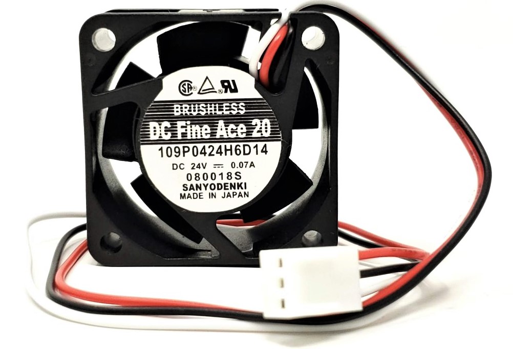 San Ace 109P0424H6D17 - 40x40x20mm DC24V 3-Pin Female Pin Fan for Fanuc A90L-0001-0385 #A #B #C #T