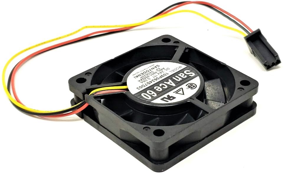 A90L-0001-0552#A - 60x60x15mm DC24V 3-Pin Connector Cooling Fan for Fanuc A90L-0001-0552#A