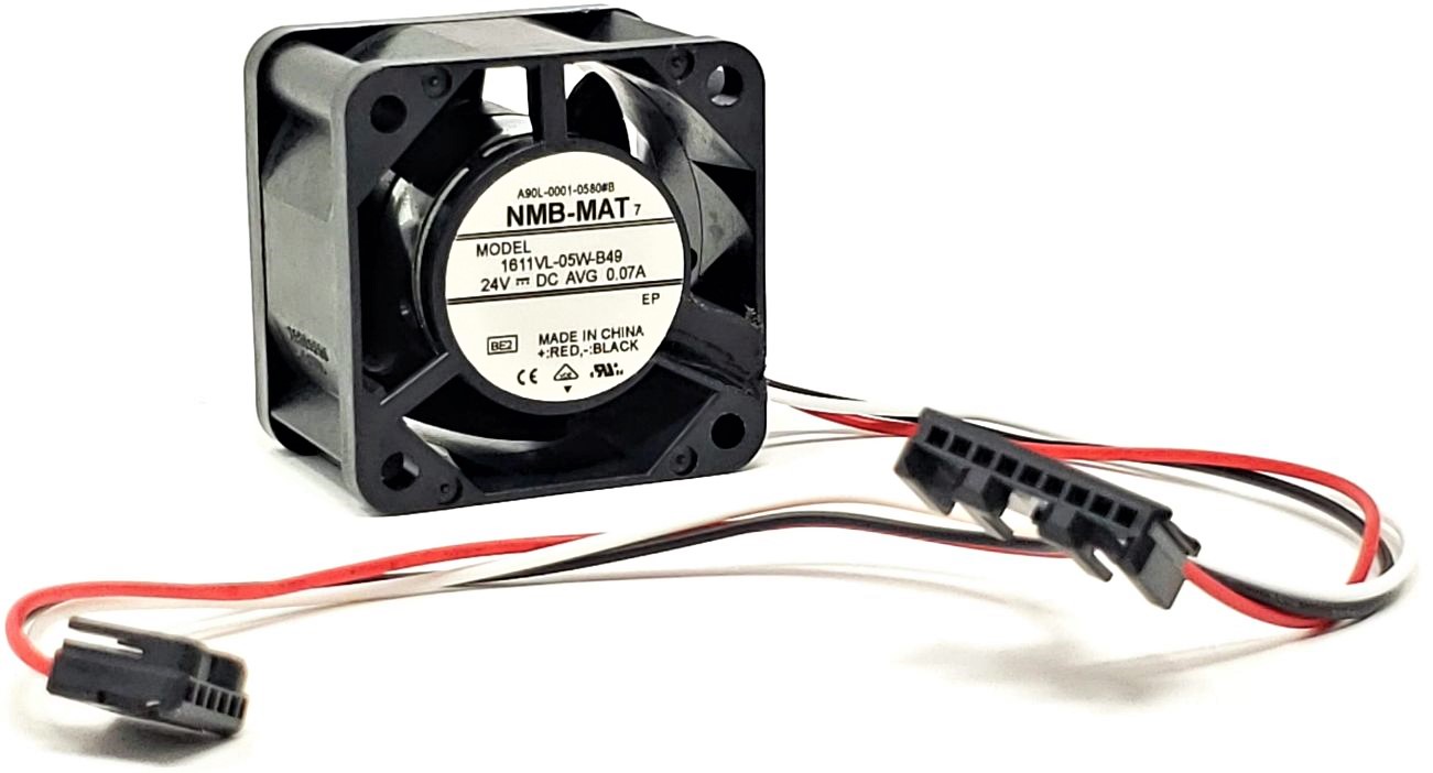 NMB-MAT 1611VL-05W-B49 - 40x40x28mm DC24V Dual Connectors Cooling Fan for Fanuc A90L-0001-0580#B