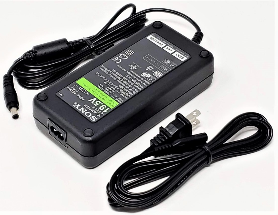 Sony PCGA-AC19V4 - 100W 19.5V 5.13A AC Adapter Includes Power Cable