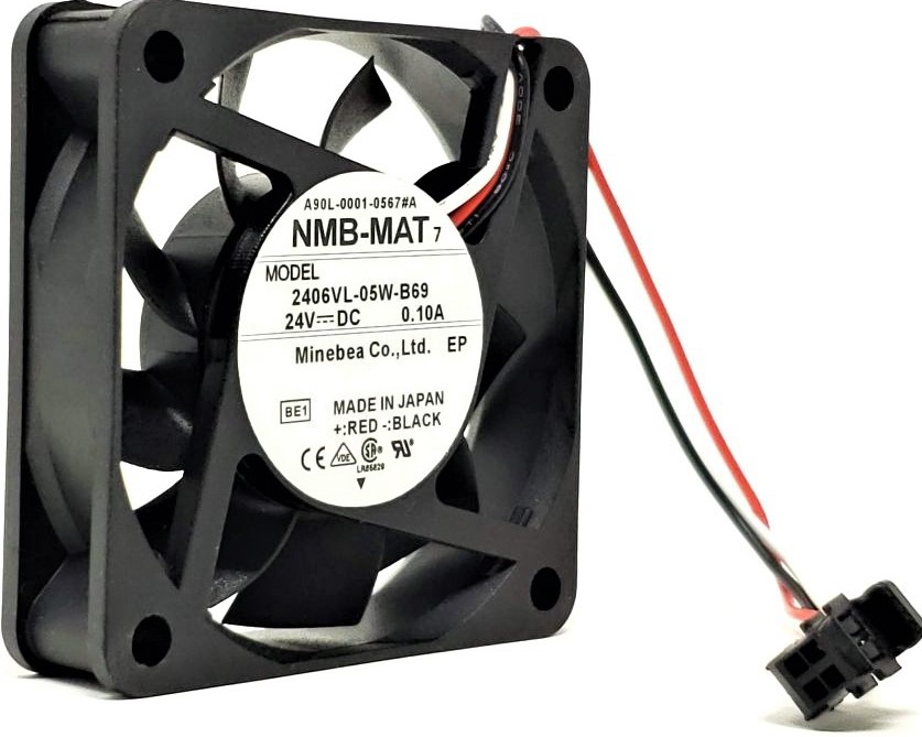 A90L-0001-0567#A - 60x60x15mm DC24V Cooling Fan 4-Pin Female Connector for Fanuc A90L-0001-0567#A