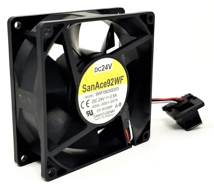 A90L-0001-0578 - 92x92x32mm DC24V Cooling Fan 3-Pin Plug Connector for Fanuc A90L-0001-0578