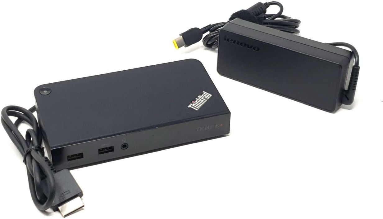 Lenovo 40A40090US - ThinkPad OneLink 40A4 Dockign Station With 90w Adapter  Included 45N0481