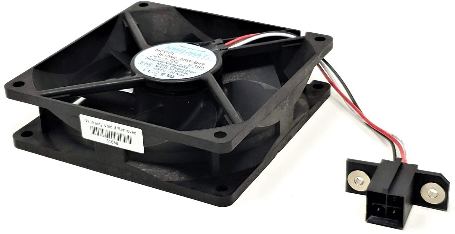 A90L-0001-0488 - 92x92x25mm DC24V 0.16A 4-Pin Connector Cooling Fan for Fanuc A90L-0001-0488