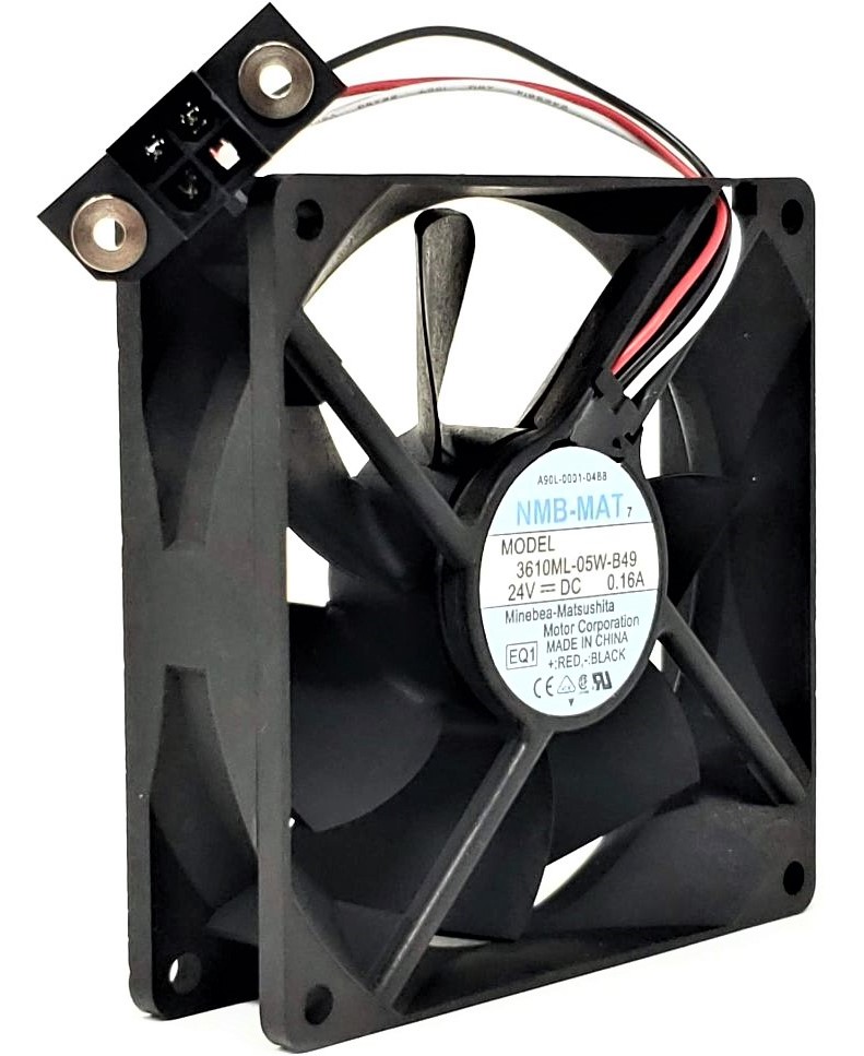 NMB 3610KL-05W-B49 - 92x92x25mm DC24V 0.16A 4-Pin Connector Cooling Fan for Fanuc A90L-0001-0488