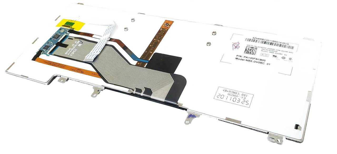 MP-10F63USJ6981W - Black US Backlit Keyboard for Latitude E5420 E6320 E6420 E6440