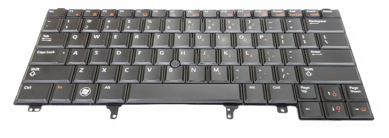 MP-10F63USJ6981W - Black US Backlit Keyboard for Latitude E5420 E6320 E6420 E6440
