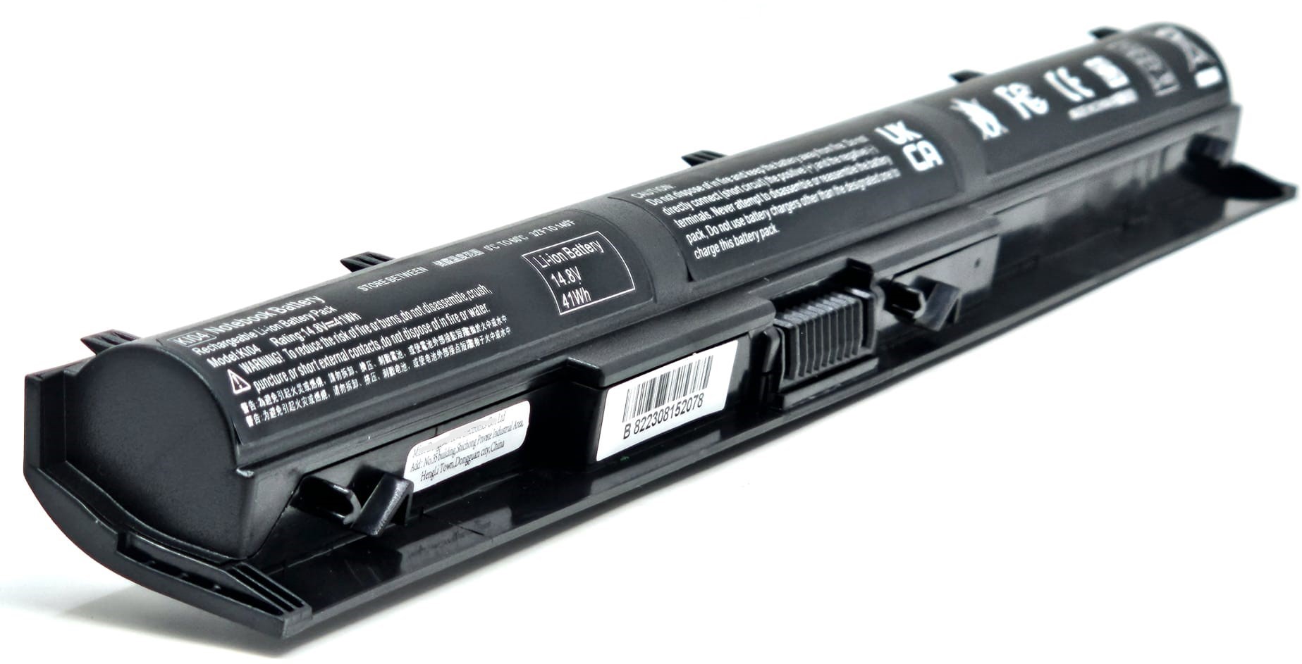 TPN-Q161 - KI04 K104 KIO4 4-Cell Replacement Battery Compatible with HP Pavilion 14 15 17 TPN-Q161 - KI04 K104 KIO4 4-Cell Replacement Battery Compatible with HP Pavilion 14 15 17