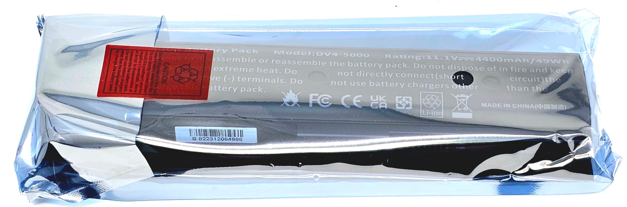 MO06062-CL - MO06 6-Cell Replacement Battery Compatible with HP Pavilion dv4-5000 dv6-7000 dv7-7000