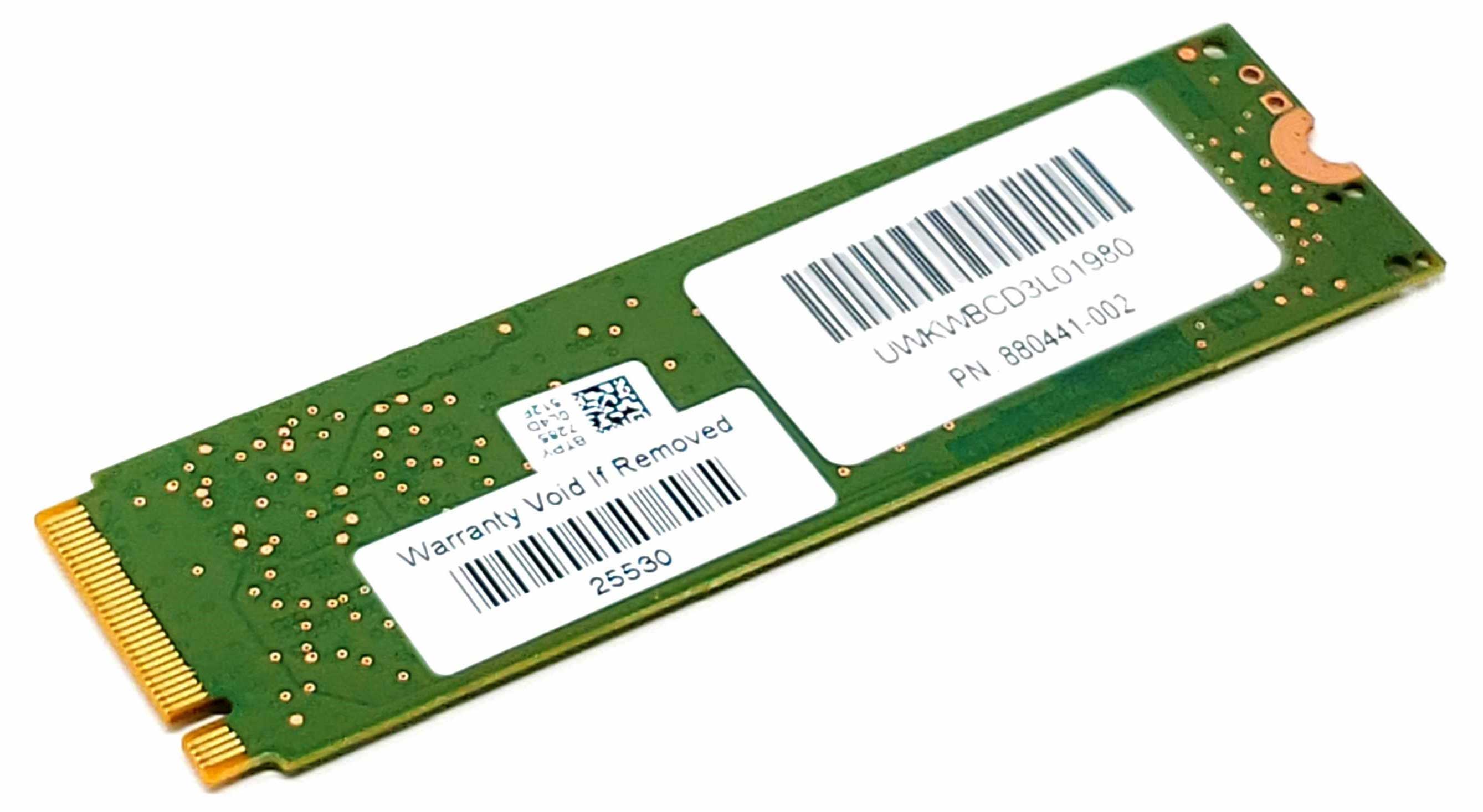 HP 862997-001 - 512GB M.2 PCIe NVMe 2280 TLC 3D-Nand SSD Solid State HP 862997-001 - 512GB M.2 PCIe NVMe 2280 TLC 3D-Nand SSD Solid State