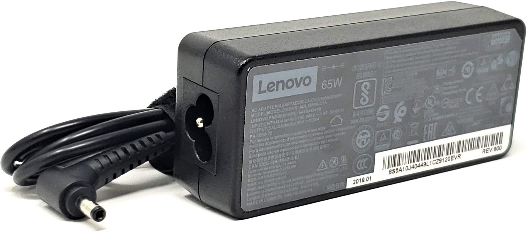 Lenovo PA-1650-72 - 65W 20V 3.25A 1.7mm Tip AC Adapter Charger for Lenovo  Ideapad 100 100s 110 310 YOGA 710 510 Flex 4 Series Laptops