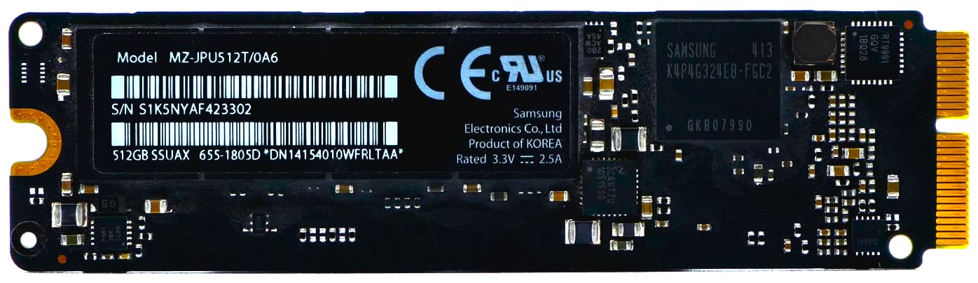 Samsung MZ-JPU512T/0A6 - 512GB SSD For MacBook Pro + Air 2013 2014