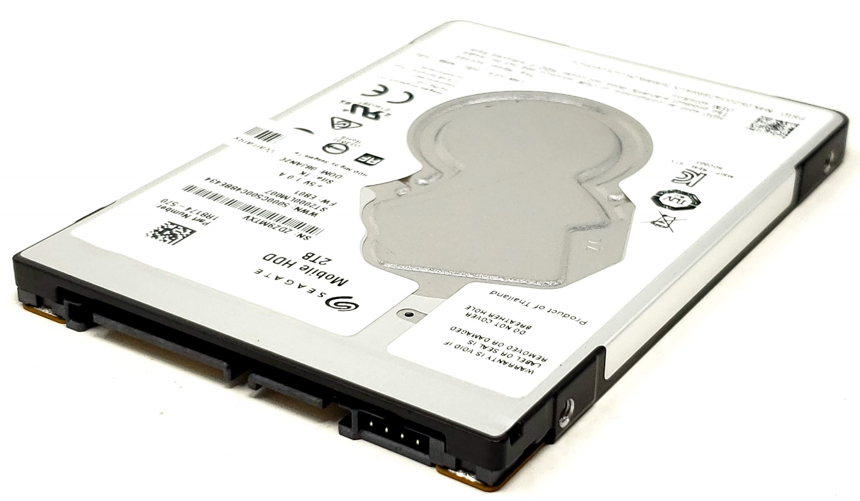 Western Digital WD20SPZX-11UA7T0 - 2TB 5.4K RPM SATA 7mm 2.5