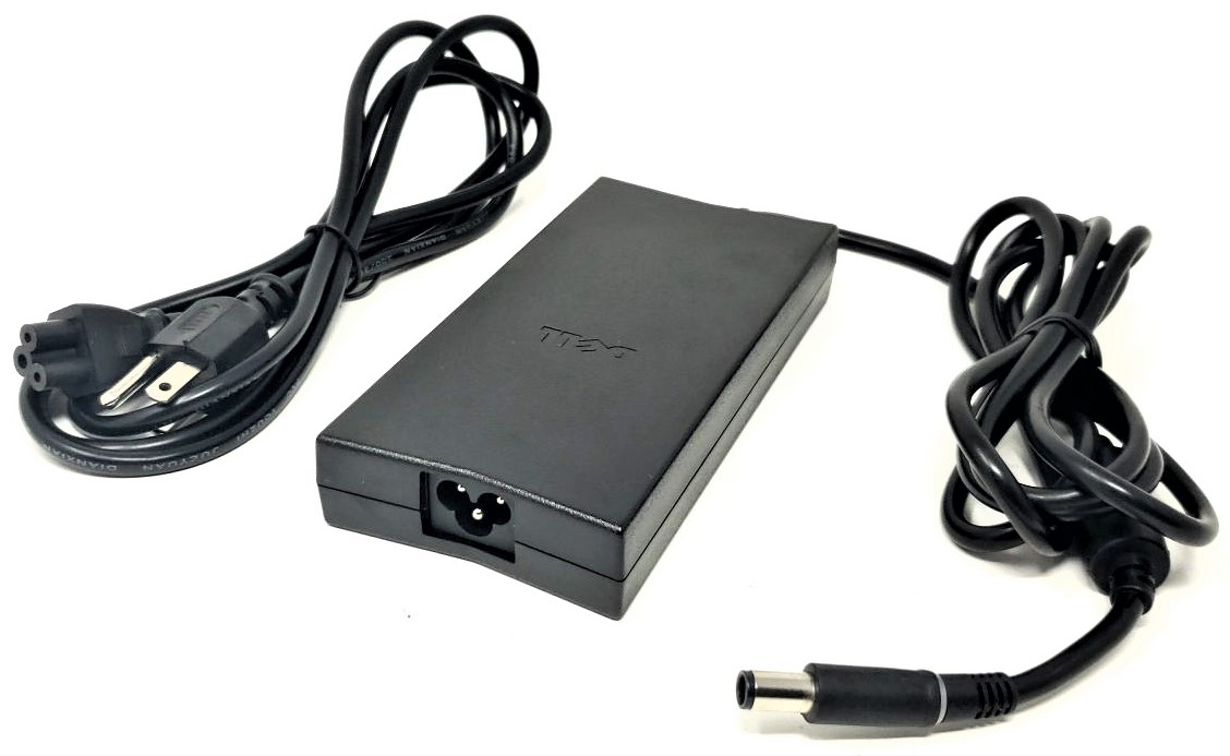 Dell P7KJ5 - 130W 19.5V 6.7A 5mm Smart Tip AC Adapter with Power Cable -  CPU Medics