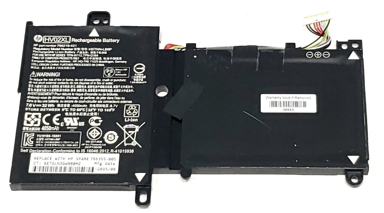 HP HV02032XL-PR - HV02XL 2-Cell Battery for HP Pavilion X360 11-K Series