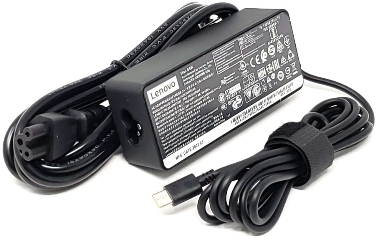 CHARGEUR PC LENOVO THINK PAD TYPE-C 45W-65W ORIGNAL