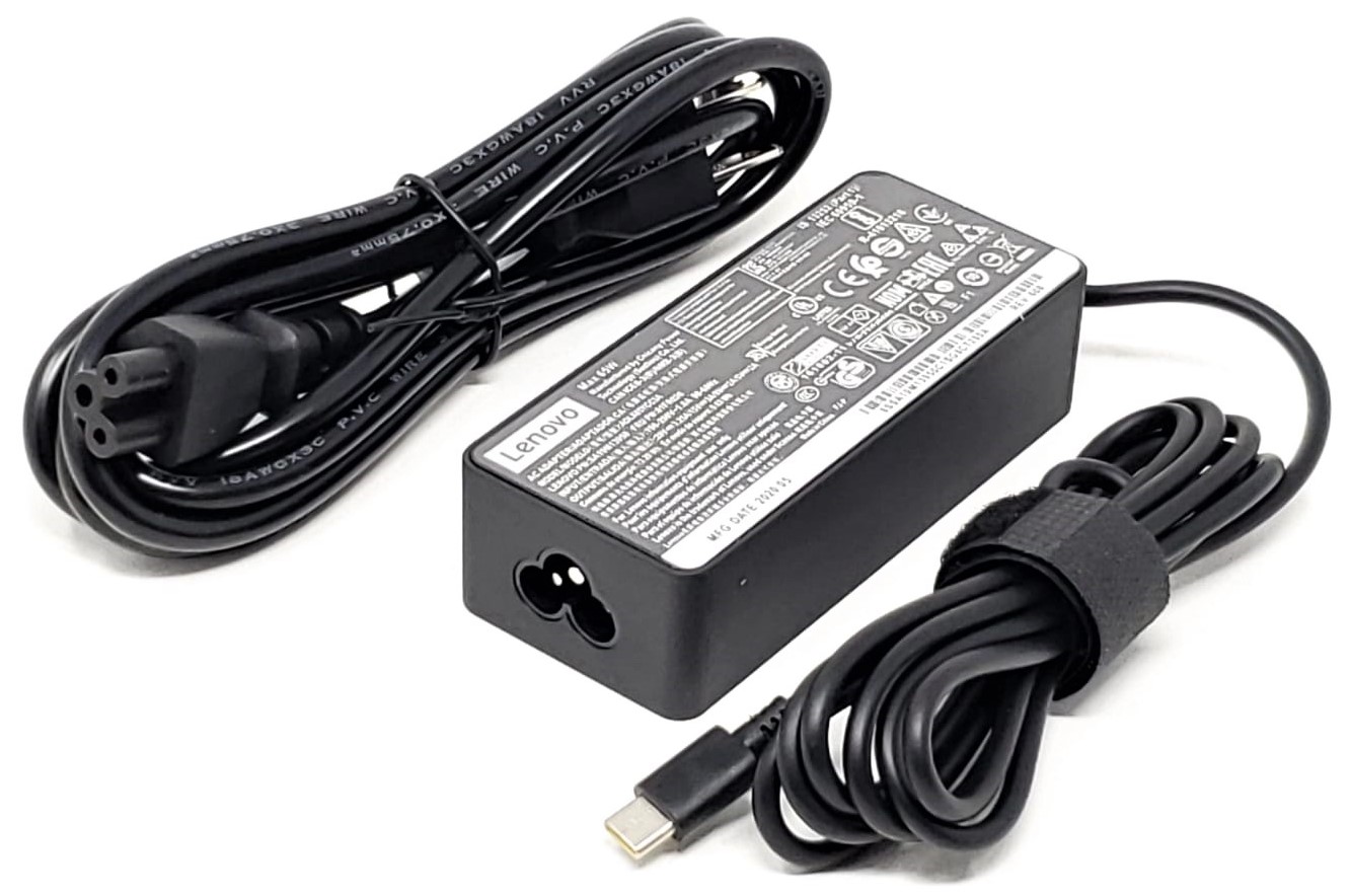 Lenovo GX20P92530 - 65W USB Type-C AC Adapter Charger for ThinkPad X1  Carbon L380 L480 L580 Chromebook C330 C630 C930 Yoga C930 C940 720 730 910  920