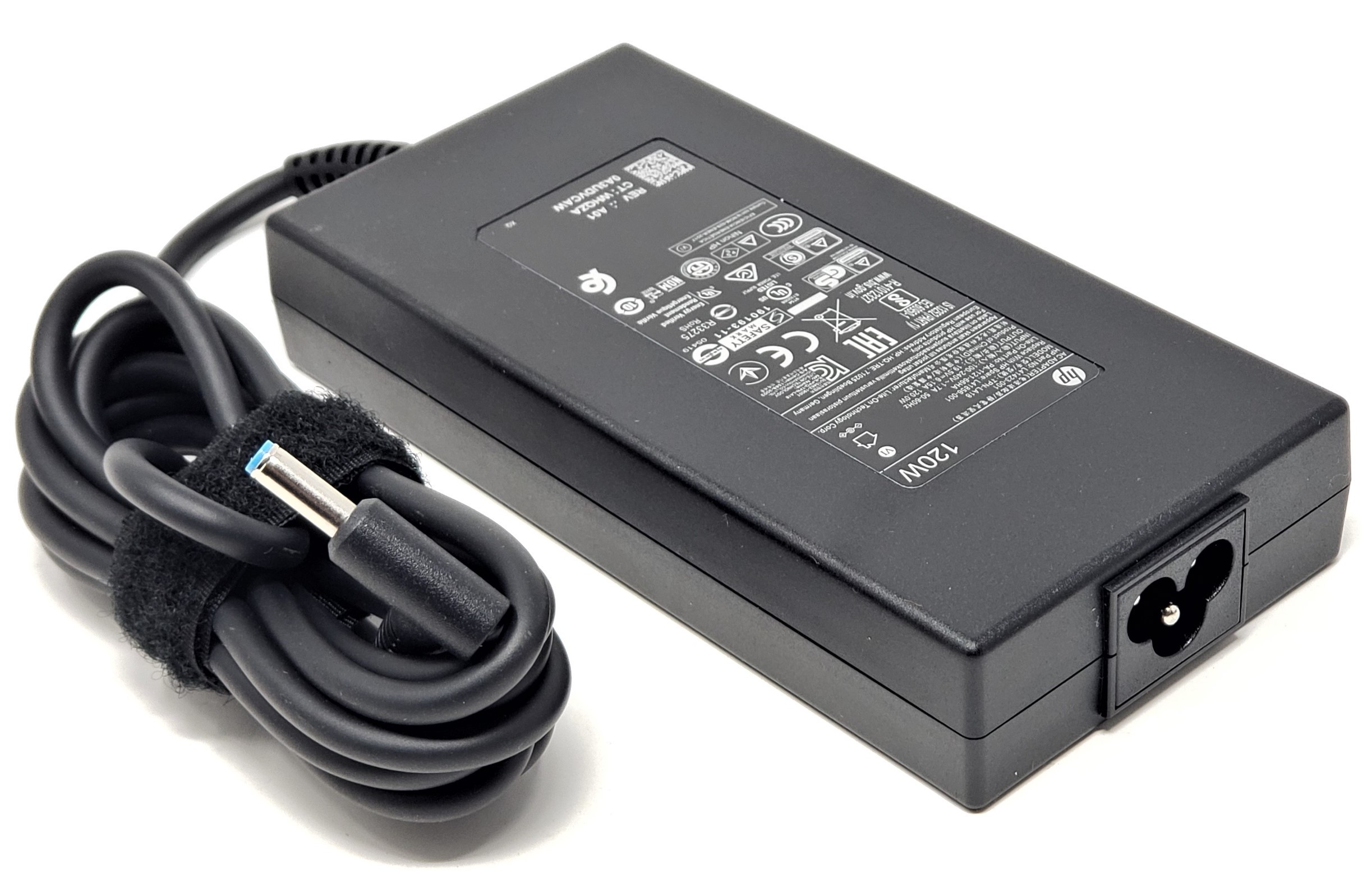 HP 732811-001 - 120W 19.5V 6.15A 3.0mm Blue Tip AC Adapter Charger for HP  Envy 15 17 17-J000 Omen 15 15-AE - CPU Medics