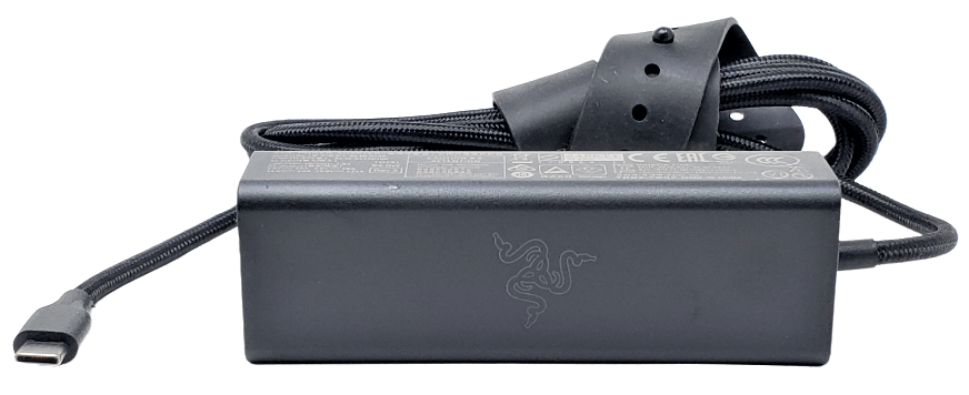 Razer RC30-02390100 - 65W USB-C AC Adapter Charger for Razer Blade Stealth 13.3" + 12.5" Razer Book Series Laptop