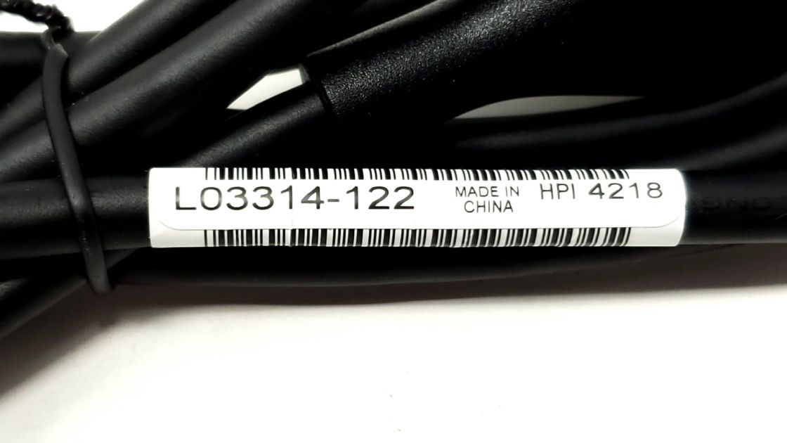 HP L03314-122 - 3-Pin C5 1.0M Power Cord  with Duck Head 