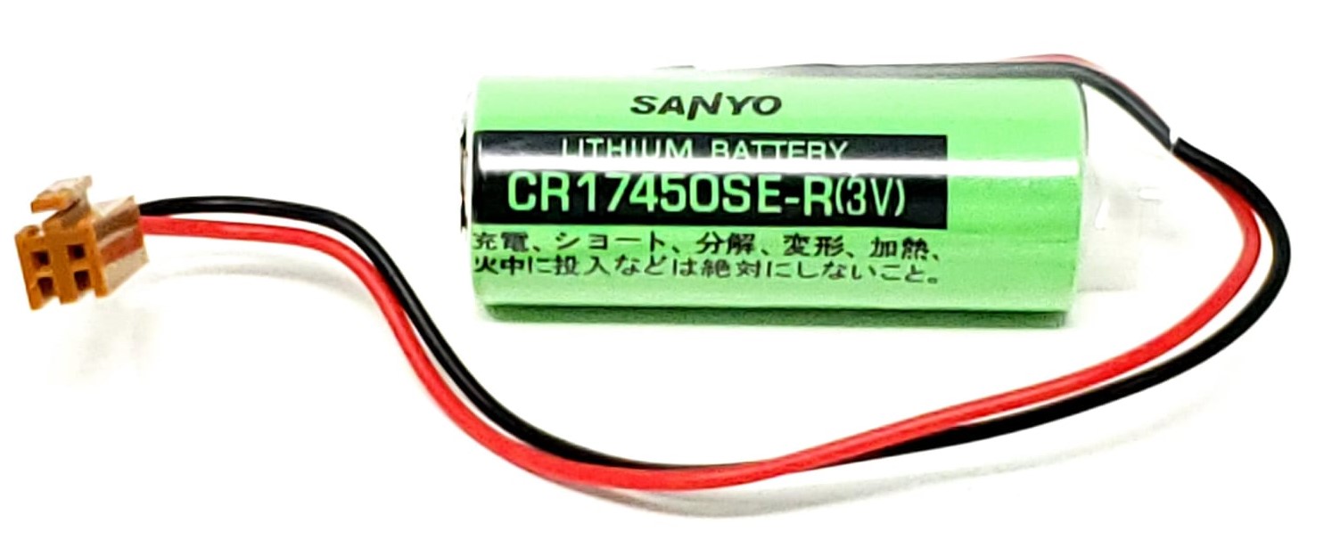 Sanyo CR17540SE-RL 3V - 3.0V Lithium Battery for Fanuc A98L-0031-0012