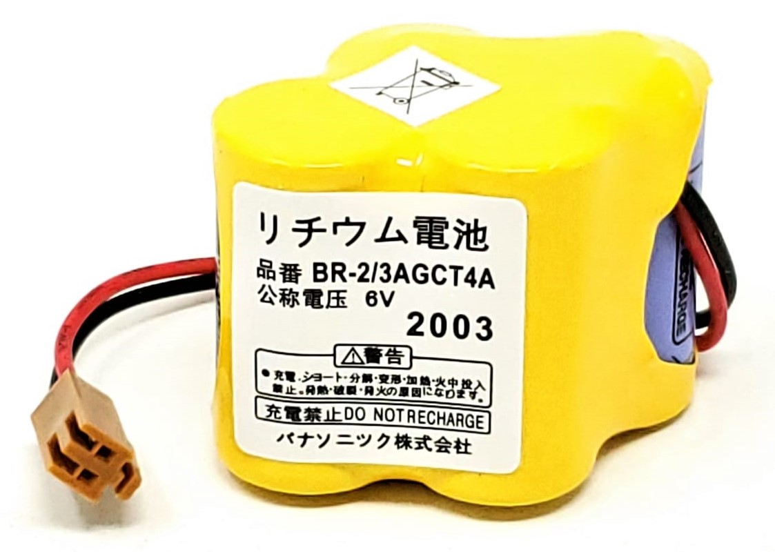 Fanuc A98L-0031-0025 - 6V PLC Programmable Logic Controller Backup Battery for Fanuc A98L-0031-0025 