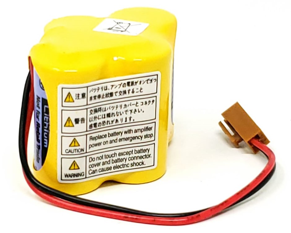 Fanuc A06B-6114-K504 - 6V PLC Programmable Logic Controller Backup Battery for Fanuc A98L-0031-0025