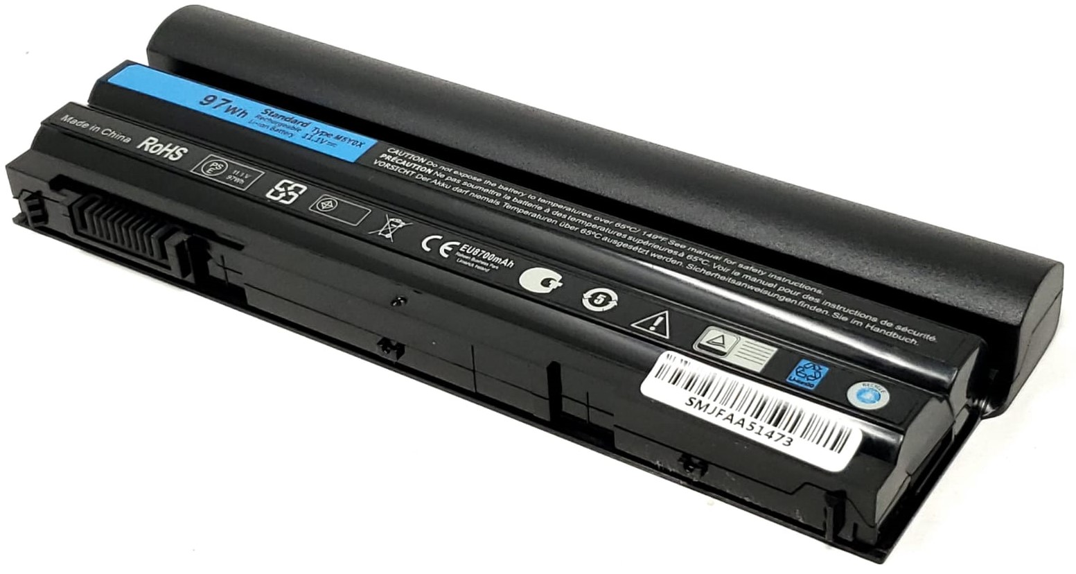 2P2MJ - 9-Cell Battery Compatible with Dell Latitude E5420 E5430 E5520  E5530 E6420 E6430 E6520 E6530 - CPU Medics