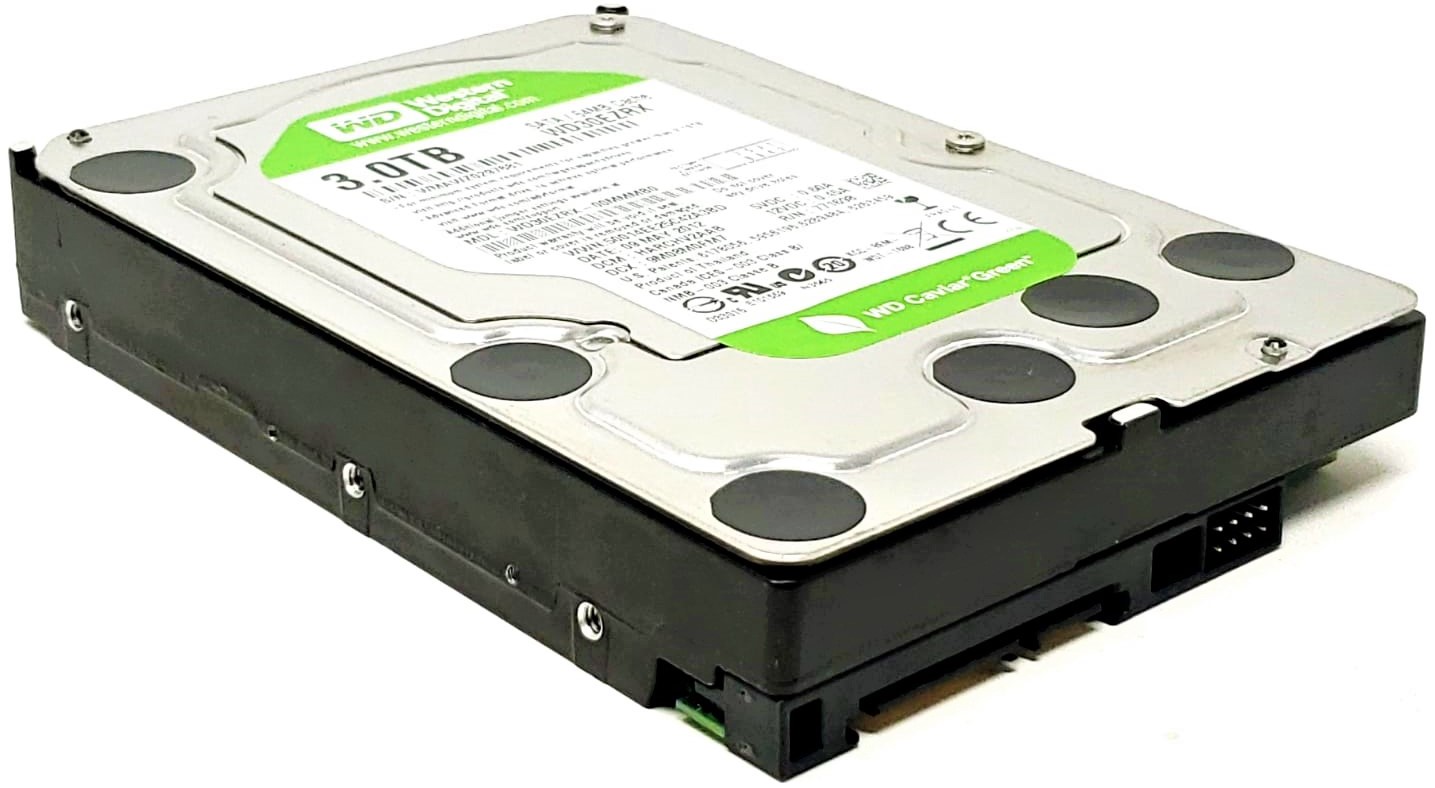 使用時間54時間・外箱付】WESTERN DIGITAL WD30EZRZ 3TB 3.5インチ内蔵